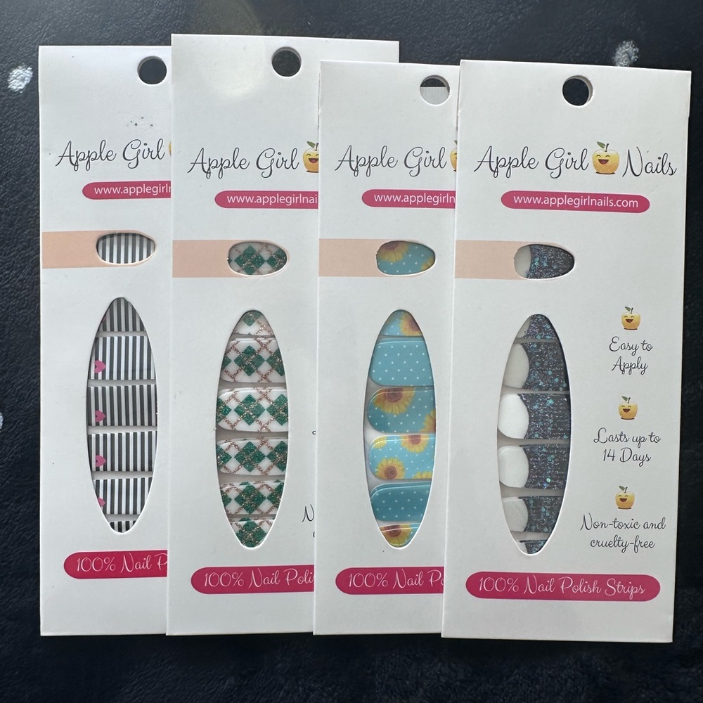 Apple Girl nail wraps